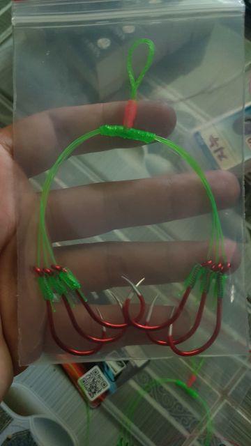 Lưỡi câu bkk đỏ size 3.0...2.0