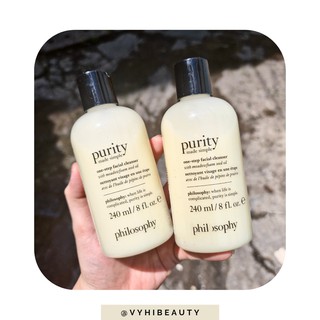 Sữa rửa mặt Philosophy Purity One Step Cleanser 240ml