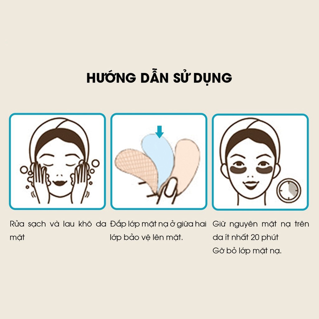 Mặt Nạ Mắt Coko Eyes Mask Hộp 100 Miếng