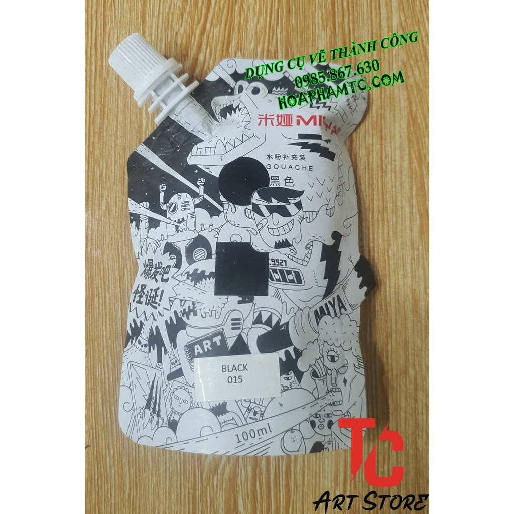 Màu Gouache HIMI MIYA dạng túi Refill 100ml