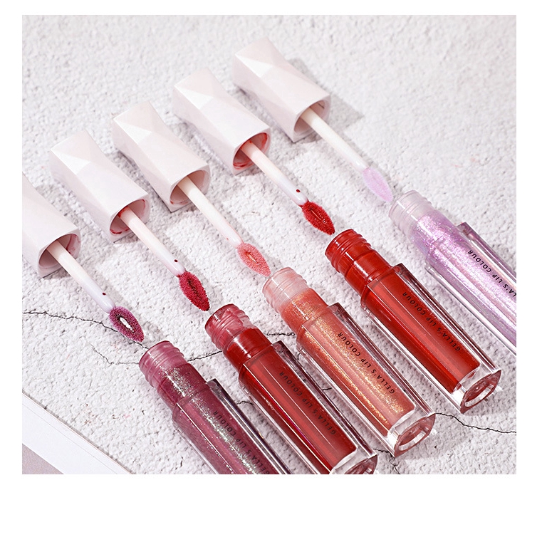 GELLA`S Make Up Ice Flash Polarized Long Lasting Moisturizing Hydrating Illusion Galaxy Water Lip Gloss | BigBuy360 - bigbuy360.vn