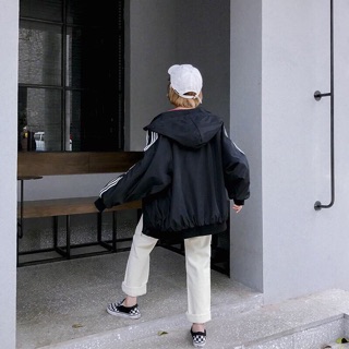 Áo khoác gio nữ form rộng