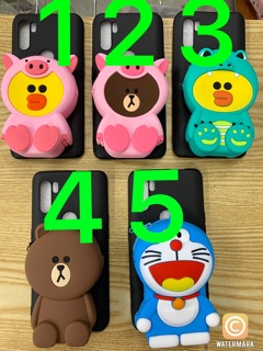 Ốp lưng vsmart Active 3 dẻo thú kiểu bóp ví cute