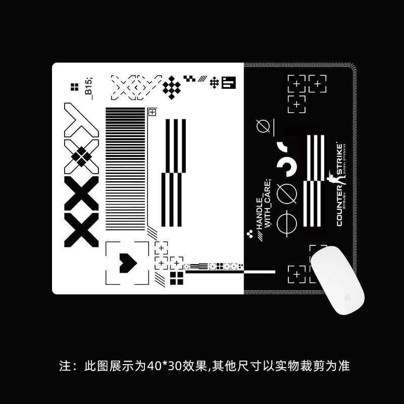 CSGO printing set mouse pad medium and small wild lotus fps game e-sports keyboard pad two Simoff wrist brace customization