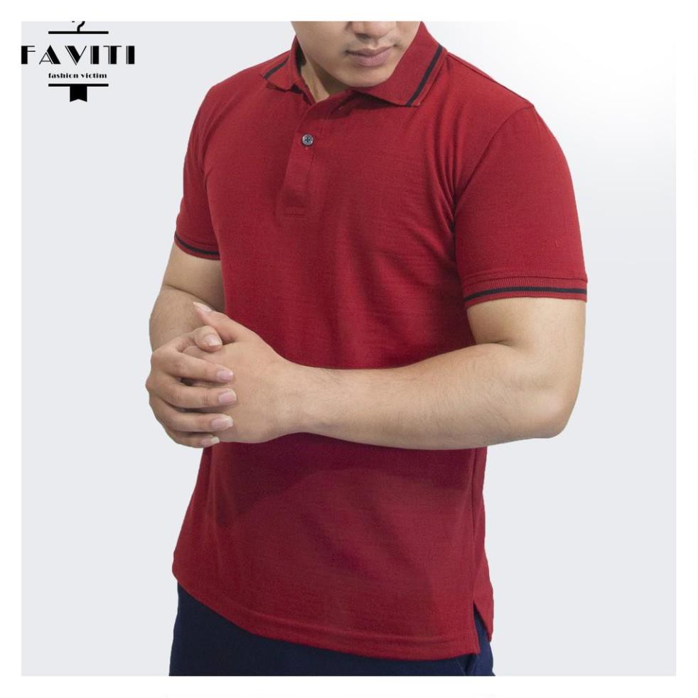 Áo phông nam đẹp cao cấp thời trang có cổ bẻ 2020 AT02 | BigBuy360 - bigbuy360.vn