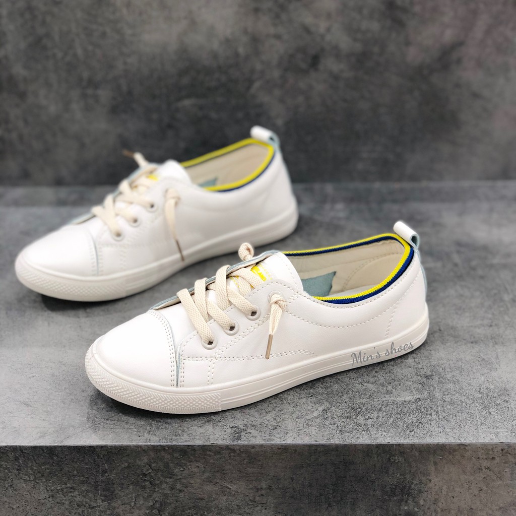 [Mã WABRWS giảm 15% đơn 150K] Min's Shoes - Giày Thể Thao T10 KEM