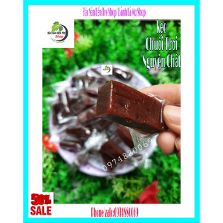 100gr kẹo chuối tươi nguyên chất kiên long- đặc sản bến tre shop