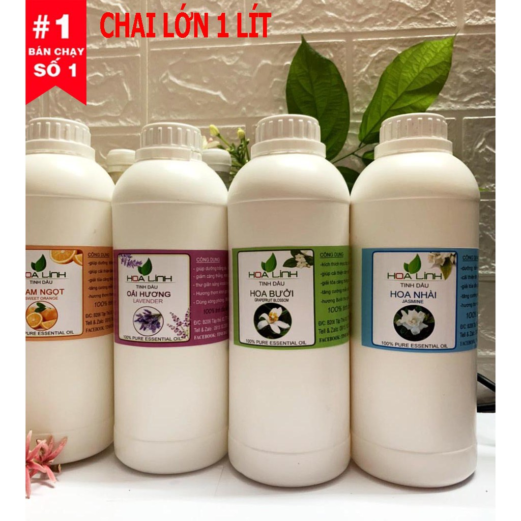 GIÁ SỈ - 1 LÍT - 500ML Tinh dầu SẢ CHANH - QUẾ - BẠC HÀ- HOA HỒNG -CAFE ...THƠM LỪNG ( LOẠI ĐẶC BIỆT nguyên chất 100%)