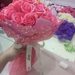 Bó hoa hồng vĩnh cửu 30 bông