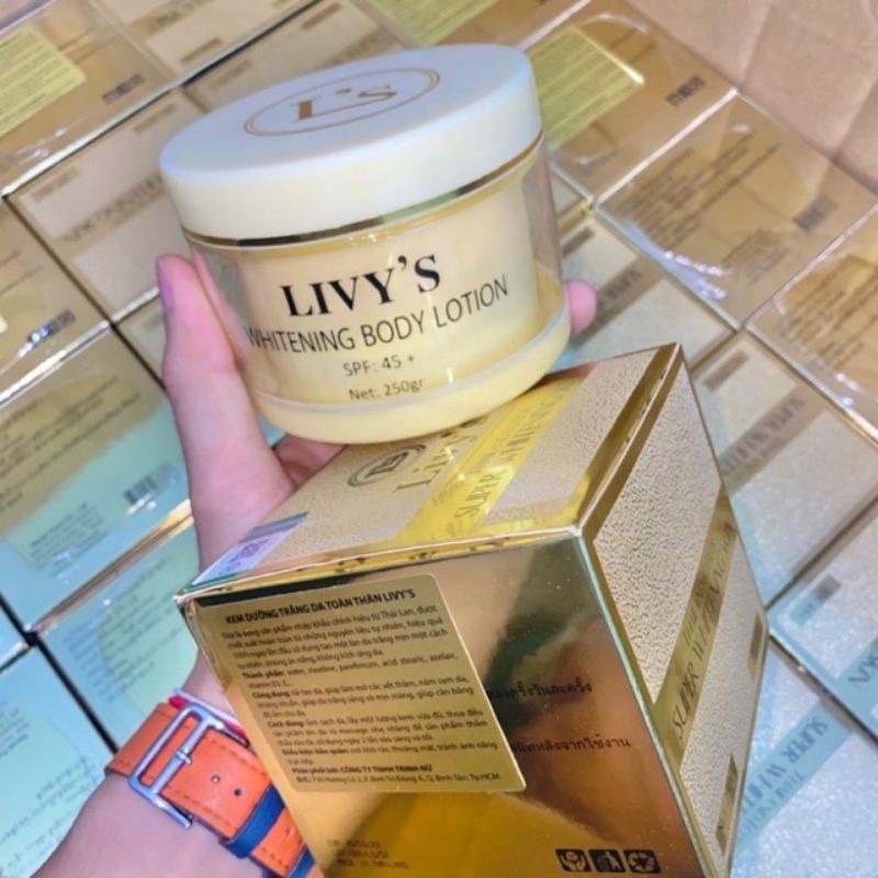 Kem body livy F1 xịn xò