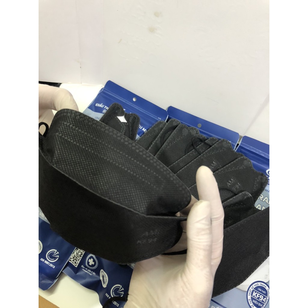 Set 10 Chiếc Khẩu trang 4D KF94 AMI MASK Chống Bụi Mịn Kháng Khuẩn Cao Cấp Hàn Quốc