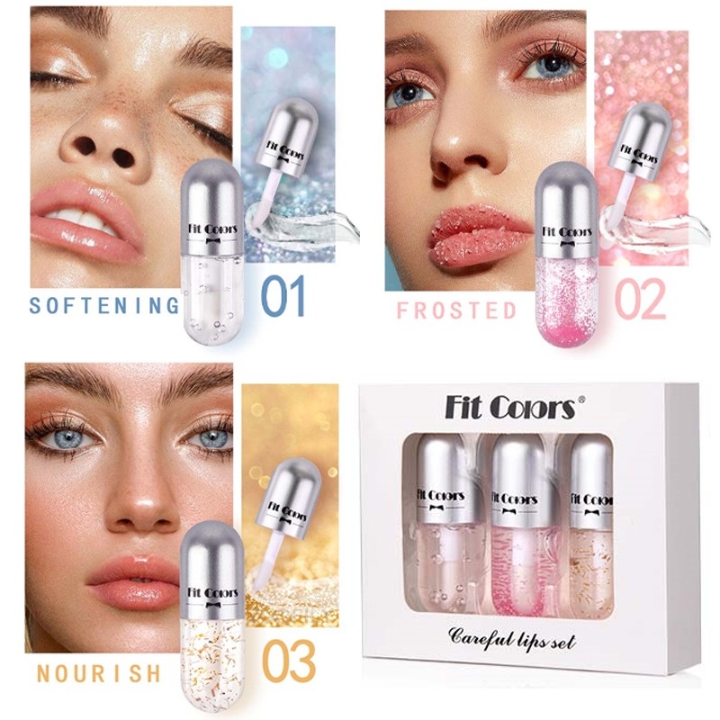 Tinh Dầu Tự Nhiên Trong Suốt Dưỡng Ẩm Tẩy Tế Bào Chết Chăm Sóc Da Môi