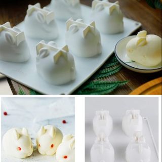 Khuôn silicon 4d hình thỏ