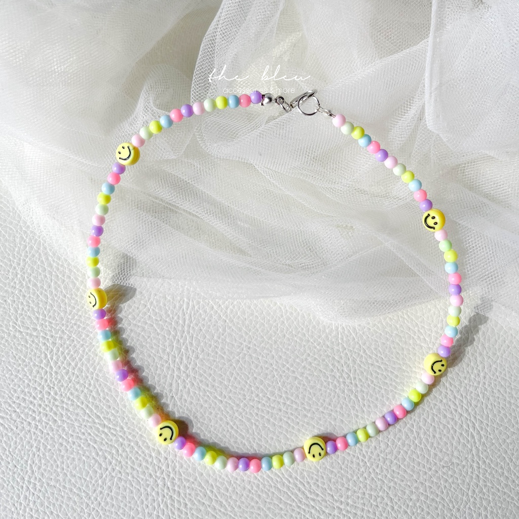 Dây chuyền hạt cườm mùa hè handmade