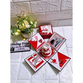 Love box 1 lớp tình yêu (tặng in 10 ảnh)
