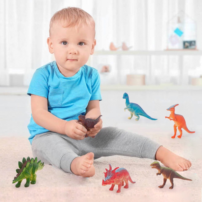 Set 6 mô hình khủng long đồ chơi COOLPLAY cho bé