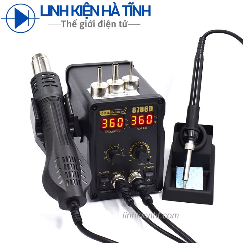 Trạm hàn khò Máy hàn + Khò DBL 8786D