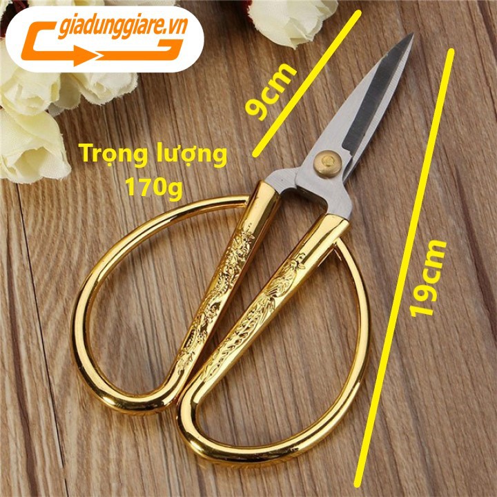 KÉO RỒNG VÀNG Đỗ Tuyết  kéo cắt gà thực phẩm bằng thép không gỉ sắc bén, chắc, bền, đẹp, an toàn vệ sinh