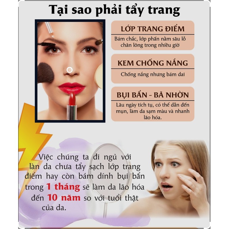 [XÃ HÀNG CHÍNH HÃNG] Tẩy trang Marosa Laco sạch da buị bẩn lớp trang điểm cân bằng độ ẩm PH dùng cho mọi loại da kèm quà | BigBuy360 - bigbuy360.vn