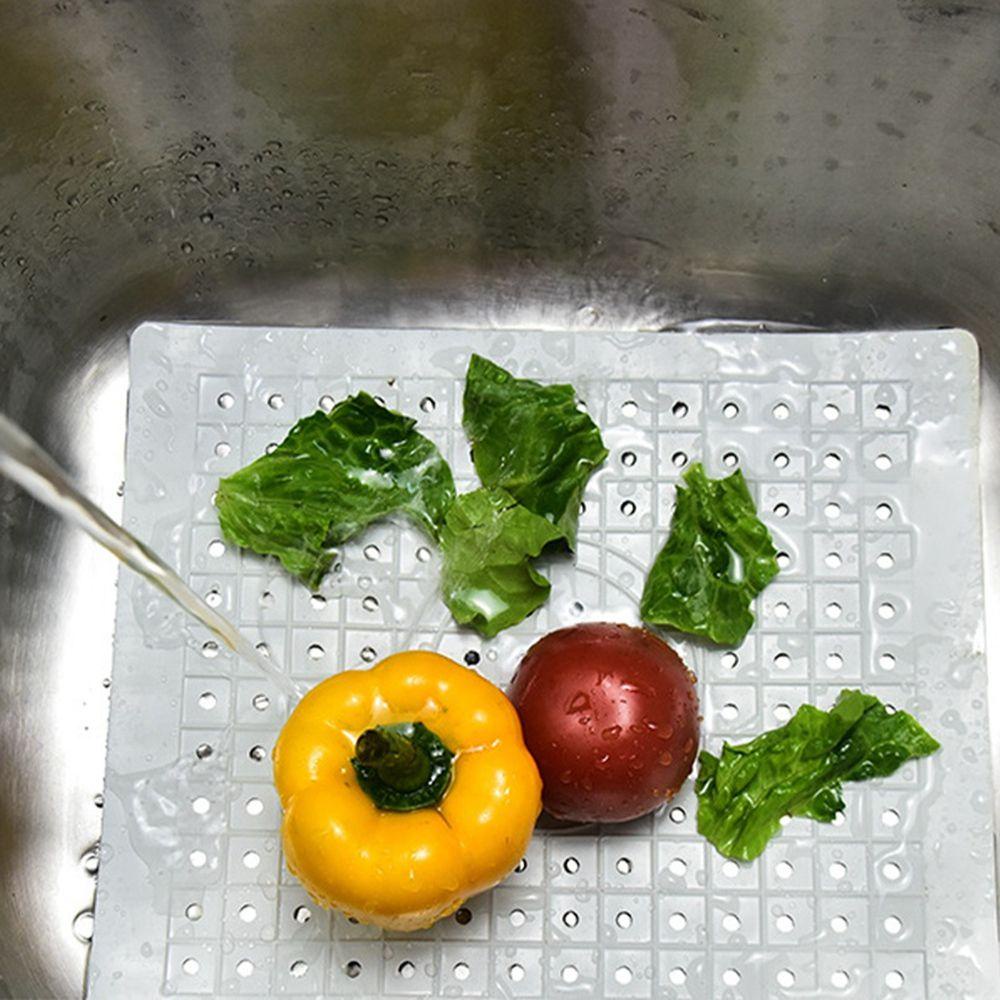 Thảm Cao Su Mềm Lót Bồn Rửa Chén Thoát Nước Chống Trượt Đa Năng