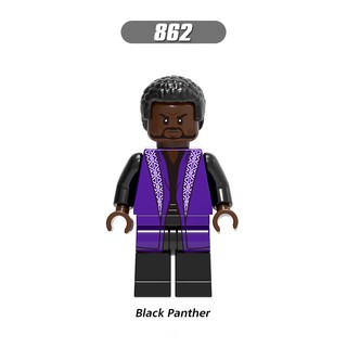 Minifigures  Bộ Tộc Báo Đen Black Panther X0191