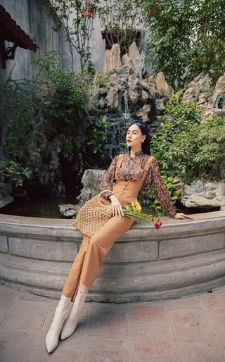 Yếm suông 2 khoen vuông