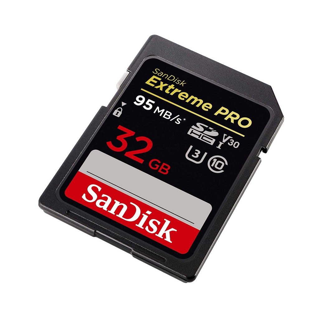 Thẻ nhớ máy ảnh SanDisk Extreme PRO SDXC 32GB UHS-I Speed Class 3 Upto 100MB/s