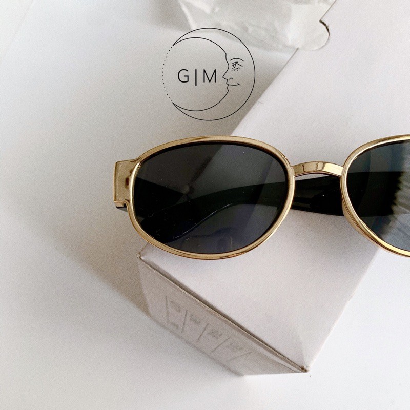 Kính mát kính râm THE GAMO nam nữ phong cách vintage gọng nhựa mạ vàng | BigBuy360 - bigbuy360.vn