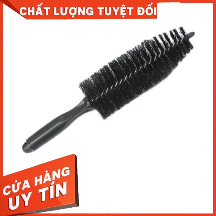 Dụng Cụ Cọ Rửa Vành Xe Cần Dài - Đen (cái)