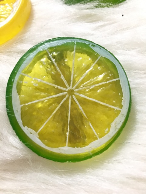 Kẹp chun tóc lát chanh dễ thương