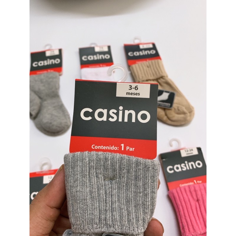 Tất casino cổ cao full pack