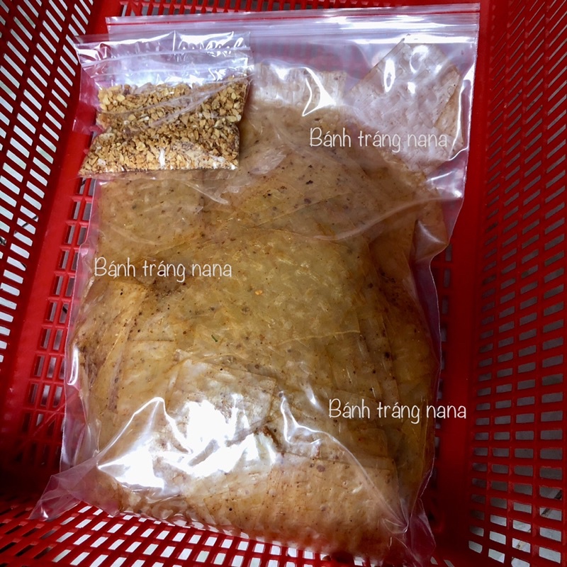 Bánh tráng xì ke   .Túi zip tiện lợi.