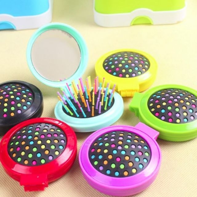 BỘ GƯƠNG LƯỢC MINI BỎ TÚI TIỆN LỢI