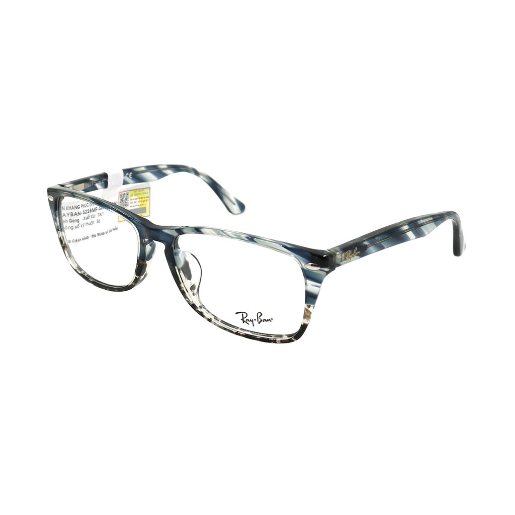 RB5228MF-Gọng kính nam nữ Rayban chính hãng (56-17-145), thiết kế dễ đeo bảo vệ mắt