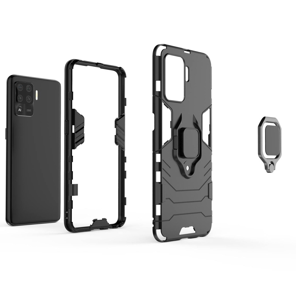 Ôp Điện Thoại Cứng Chống Sốc Kèm Giá Đỡ Cho oppo a94 oppo a94 a 94 oppoa94 Ốp