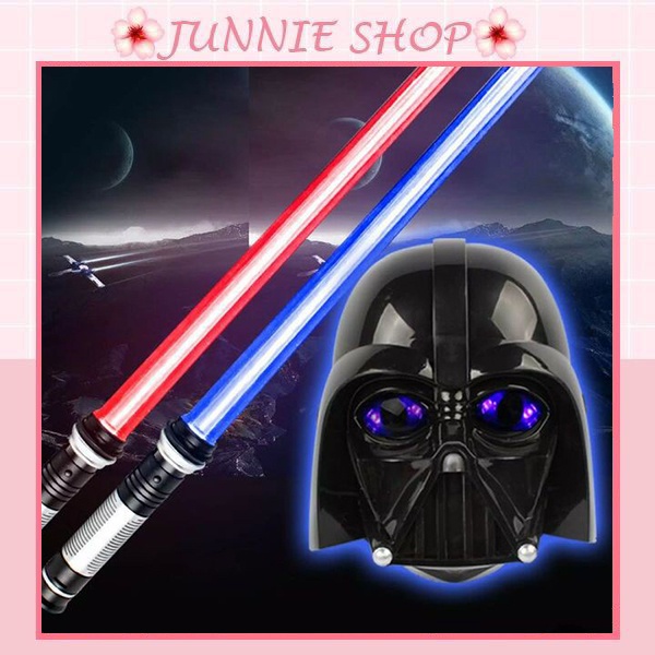 Set 2 Thanh Kiếm Đồ Chơi Jedi Sabre Có Đèn Led Phát Sáng Star Wars