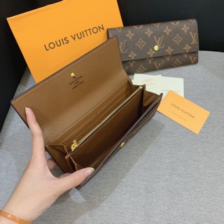 Ví lv dài cúc bấm đựng dt fullbox