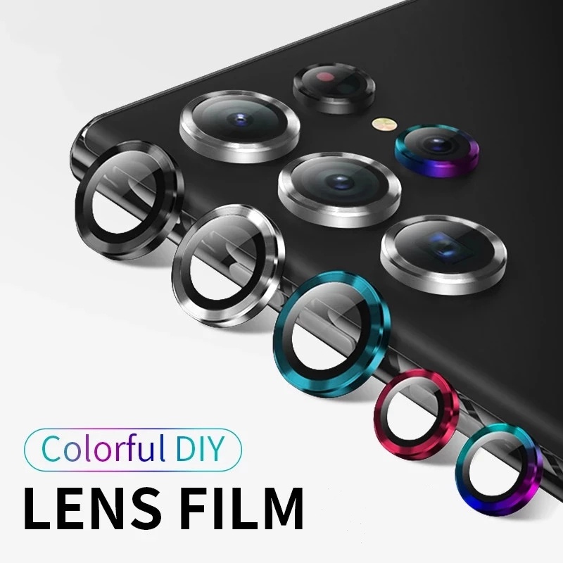 1 Miếng Dán Bảo Vệ Camera Sau Bằng Nhôm Cho Samsung Galaxy S22 Ultra Sansung S22ultra S22U