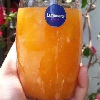 Bộ 4 Cốc Thủy Tinh LUMILAC kHUM Trắng Ddẹp Và Tiện Lợi