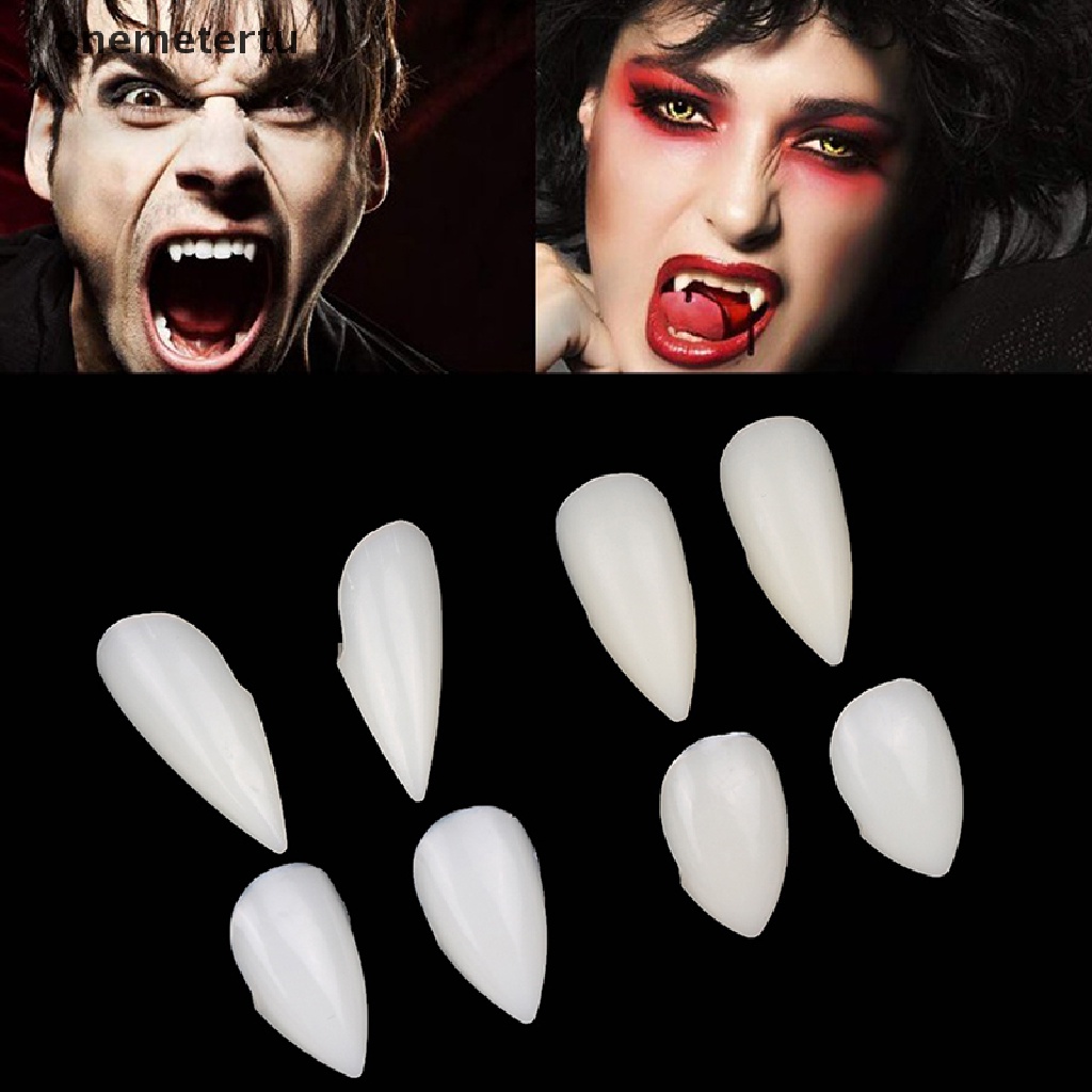 1 Cặp Đạo Cụ Hóa Trang Halloween Bằng Nhựa resin Thân Thiện Với Môi Trường DIY