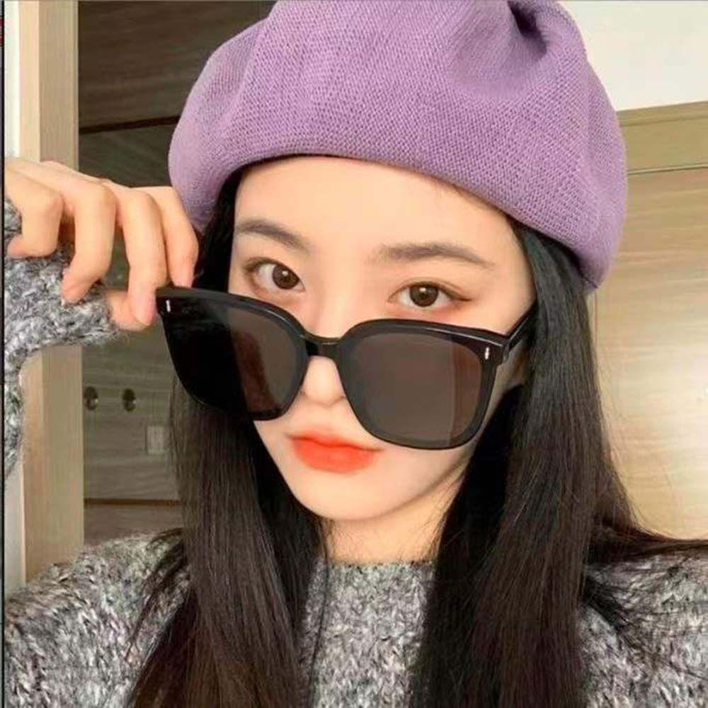 Kính Mát Oversize Chống Tia UV400 Phong Cách Retro Thời Trang Sự Bảo Vệ