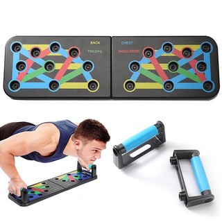 Dụng Cụ Hít Đất Đa Năng, Bộ Dụng Cụ Tập Ngực Hít Đất Chống Đẩy Tại Nhà Chính Hãng Cao Cấp Có Kẻ Vạch Hướng Dẫn