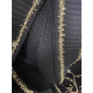 Hàng Sẵn_Áo khoác len cardigan rộng chất dày dặn áo len viền kim tuyến xu hướng thời trang