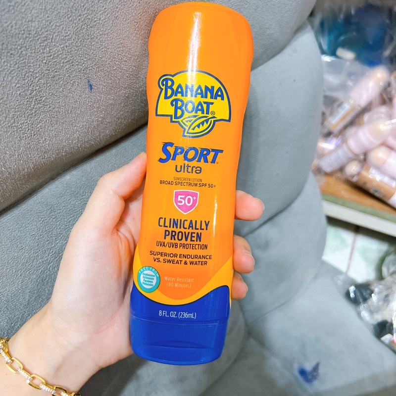 Kem chống nắng Banana Boat với spf50-Spf65 236ml