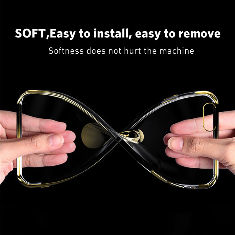 Ốp điện thoại trong suốt kèm giá đỡ nhẫn từ tính cho Iphone 11 Pro Max / 7 / 8 / 6s Plus / X / Xr / Xs Max | BigBuy360 - bigbuy360.vn