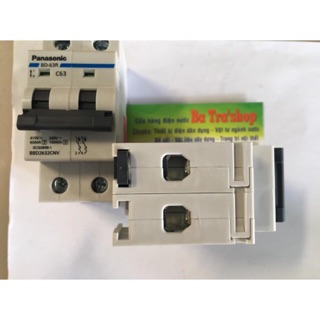 CẦU DAO TỰ ĐỘNG DIN 2 TÉP C40 VÀ C63 PANASONIC (KHÔNG CHỐNG GIẬT)