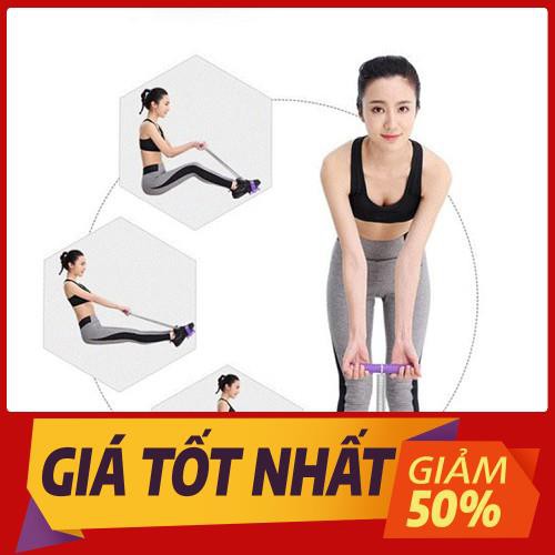 [Mã FASHIONT4MA2 giảm 10K đơn 50K] Dây tập lò xo tummy - dụng cụ tập thể hình