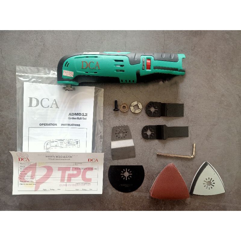 MÁY CẮT RUNG ĐA NĂNG DÙNG PIN 12V DCA ADMD12Z [CHÍNH HÃNG] CẮT RUNG DÙNG PIN 12V DCA [RẺ] CẮT RUNG M