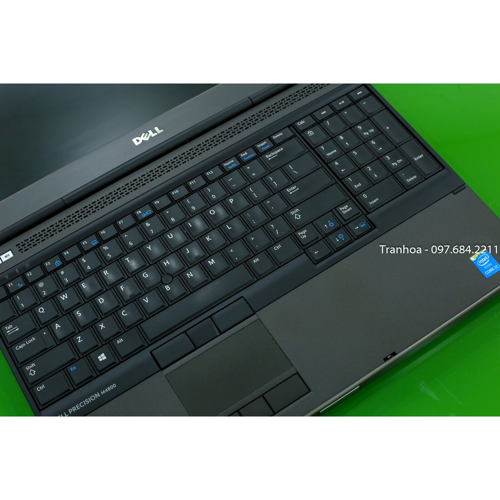 [Laptop Dell Core i7 dùng Đồ hoạ, Render, Lập trình, Máy ảo] - Dell Precision M4800 - Core i7 4810MQ, AMD FirePro M5100 | WebRaoVat - webraovat.net.vn