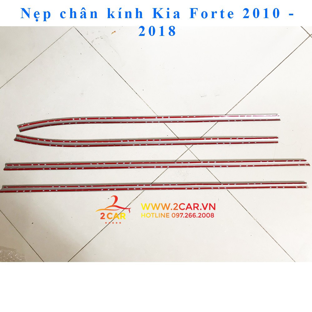 Nẹp viền chân kính Kia Forte 2010-2018